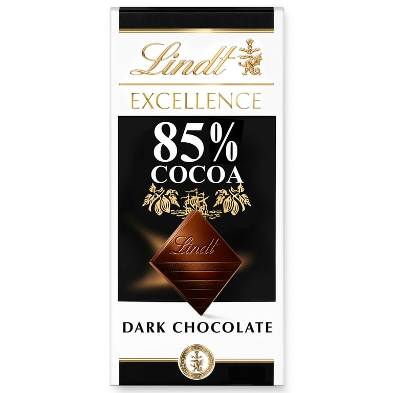 Lindt Excellence 85% Cocoa Dark Chocolate Candy Bar, 3.5 oz. Bar