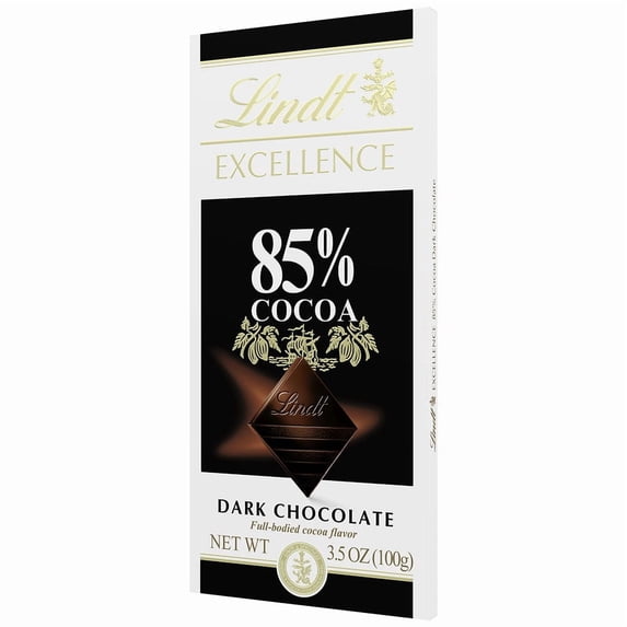 Lindt Excellence 85% Dark Cocoa Bar3.5oz Pack of 2