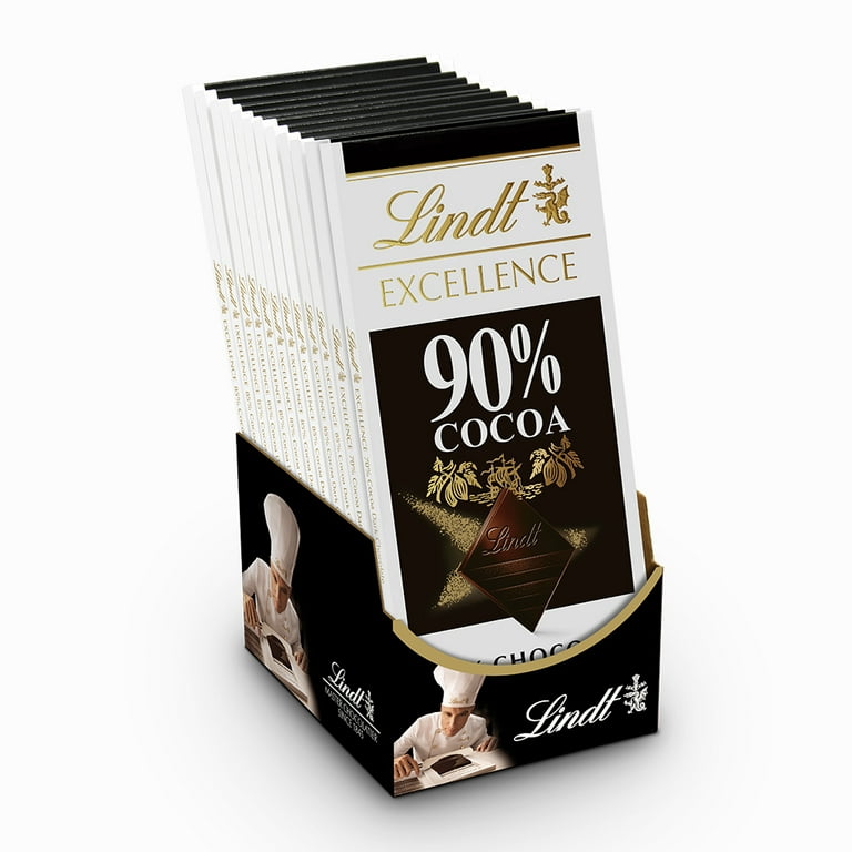 Lindt Excellence 90% Cocoa Dark Chocolate Candy Bar - 3.5 Oz. : Target