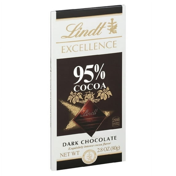 Lindt Excellence 95% Dark Chocolate Cocoa Bar2.8OZ