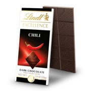 Lindt Excellence Chili Dark Chocolate Candy Bar, 3.5 oz. (Pack of 4)
