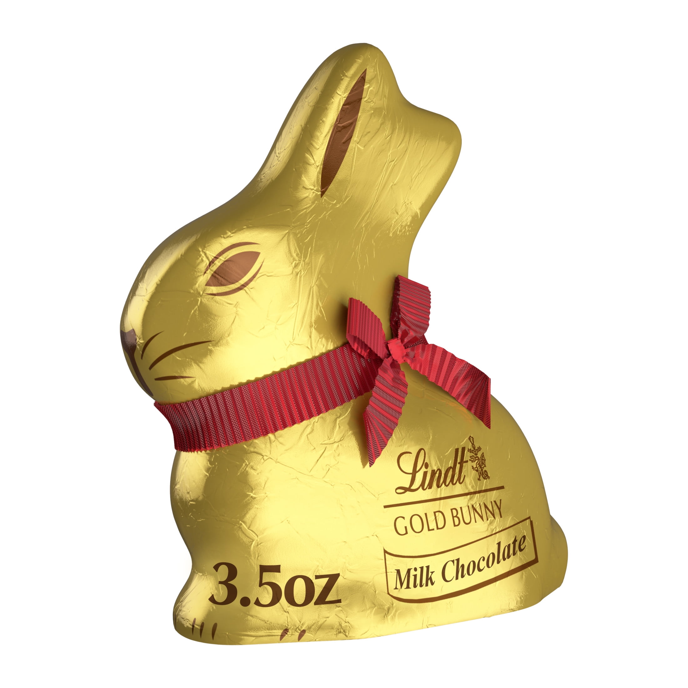 Lindt 　うさぎ Lindt Gold Bunny, Hollow Milk Chocolate, Easter Candy, 3.5