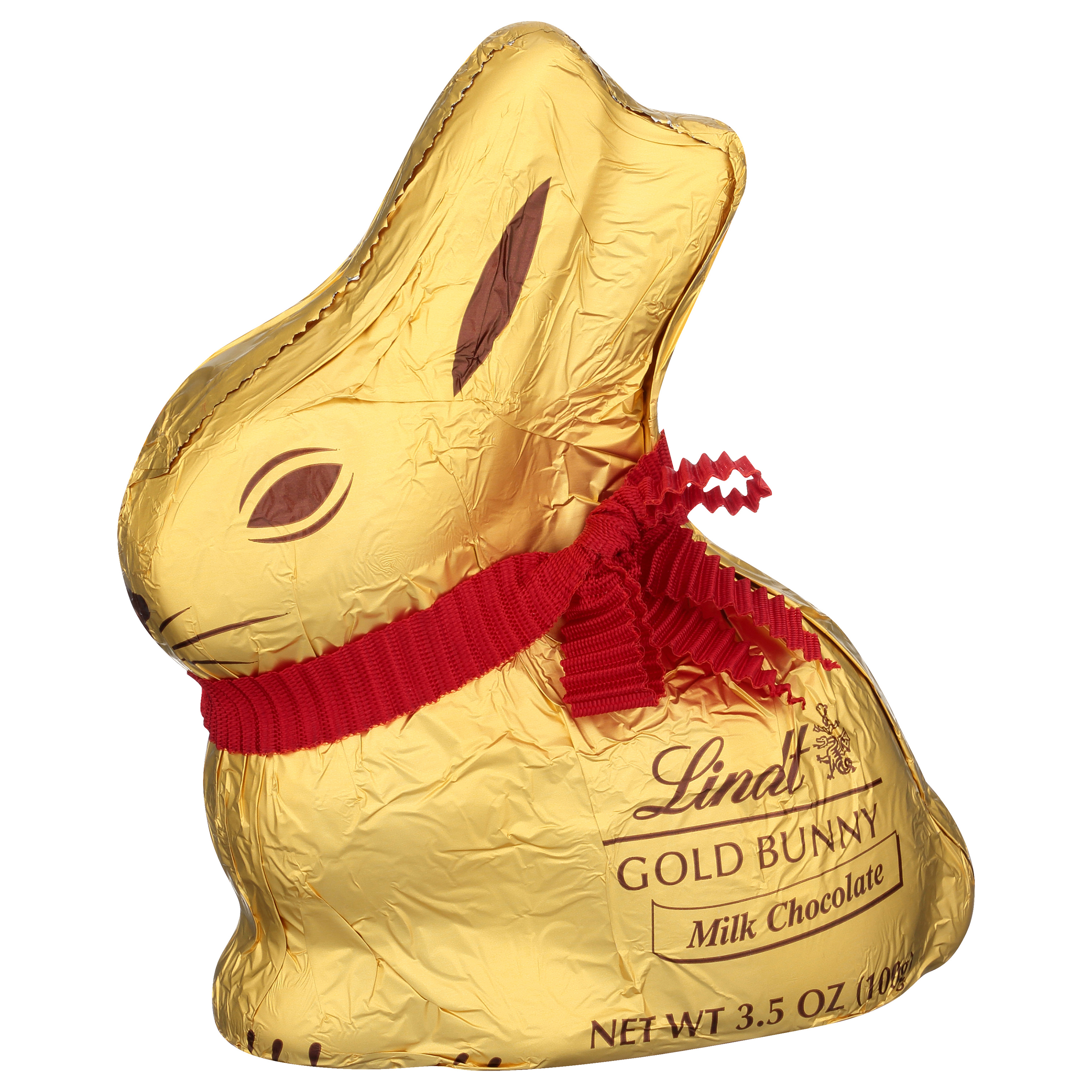 Lindt Gold Bunny, Milk Chocolate, Easter Chocolate Candy Bunny, 3.5 oz, 1 Count - image 1 of 12