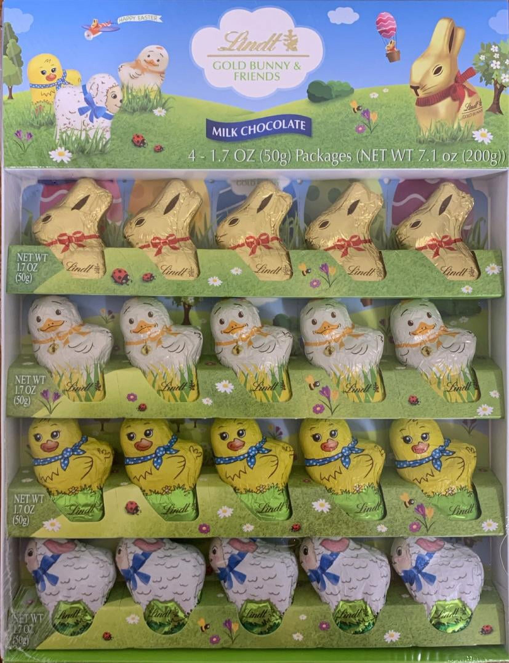 Lindt Gold Bunny & Friends 7.1 oz Easter Gift Set
