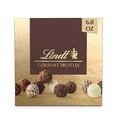 Lindt Gourmet Truffles Assorted Chocolate Candy, Gift Box, 6.8 oz