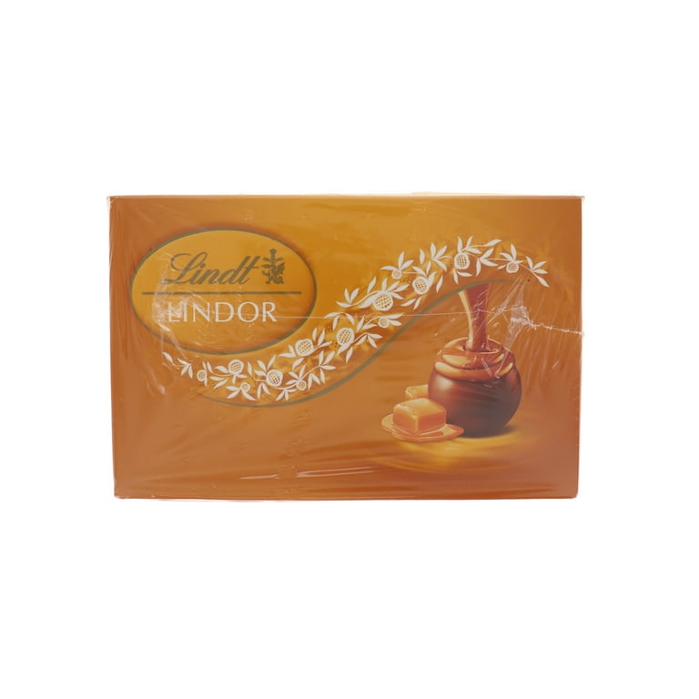 Lindt LINDOR Caramel Milk Chocolate Truffles, Milk Chocolate