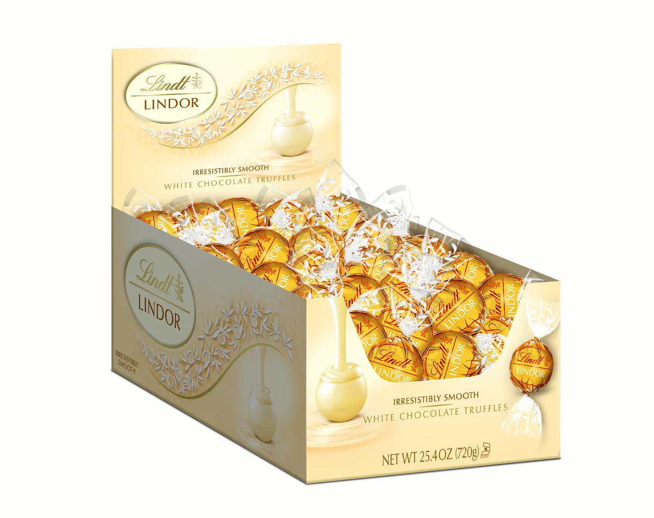  Lindor White Chocolate Truffles, 150g/5.2oz (Shipped from  Canada) : Grocery & Gourmet Food