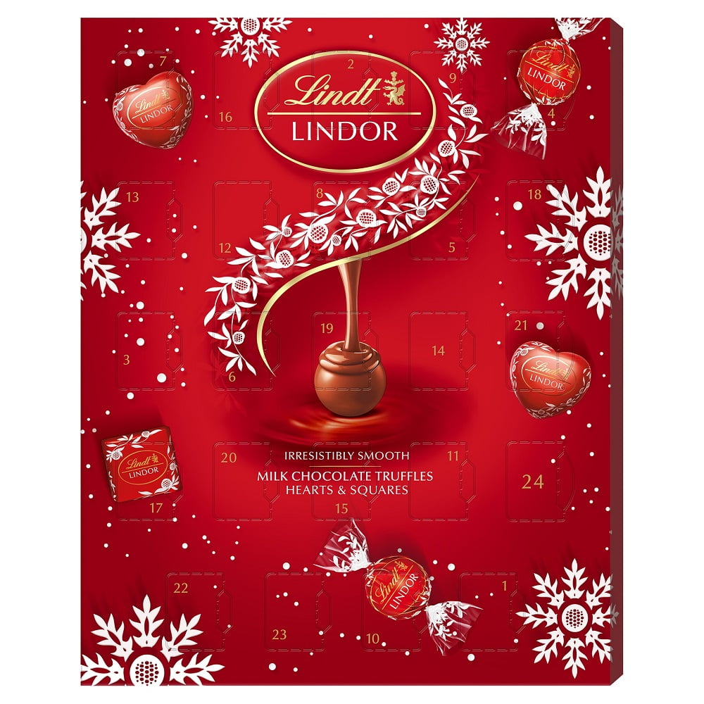Lindt Lindor Advent Calendar Milk Chocolate 300g