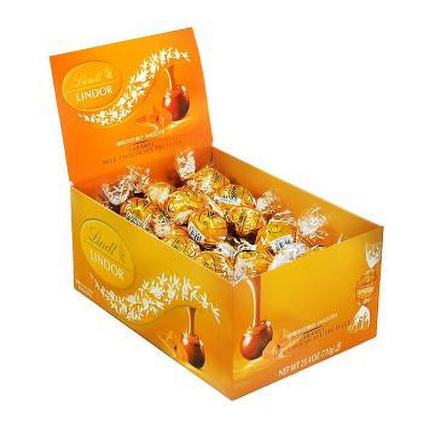 Lindt Lindor, Caramal Chocolate Truffles, Count 60 - Chocolate