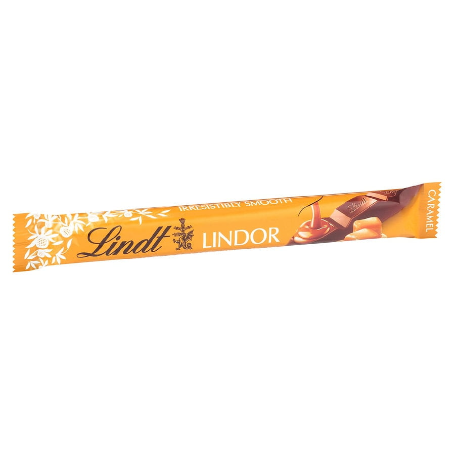 Lindt Lindor Caramel Milk Chocolate Truffle Stick Caramel1.3OZ Pack of
