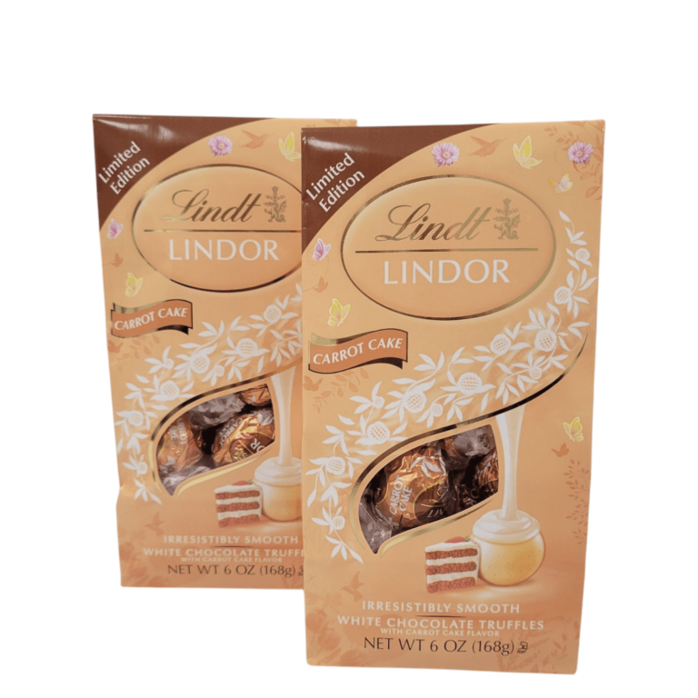 Lindt Lindor Limited Edition Carrot Cake Truffles (6oz) 2 pack
