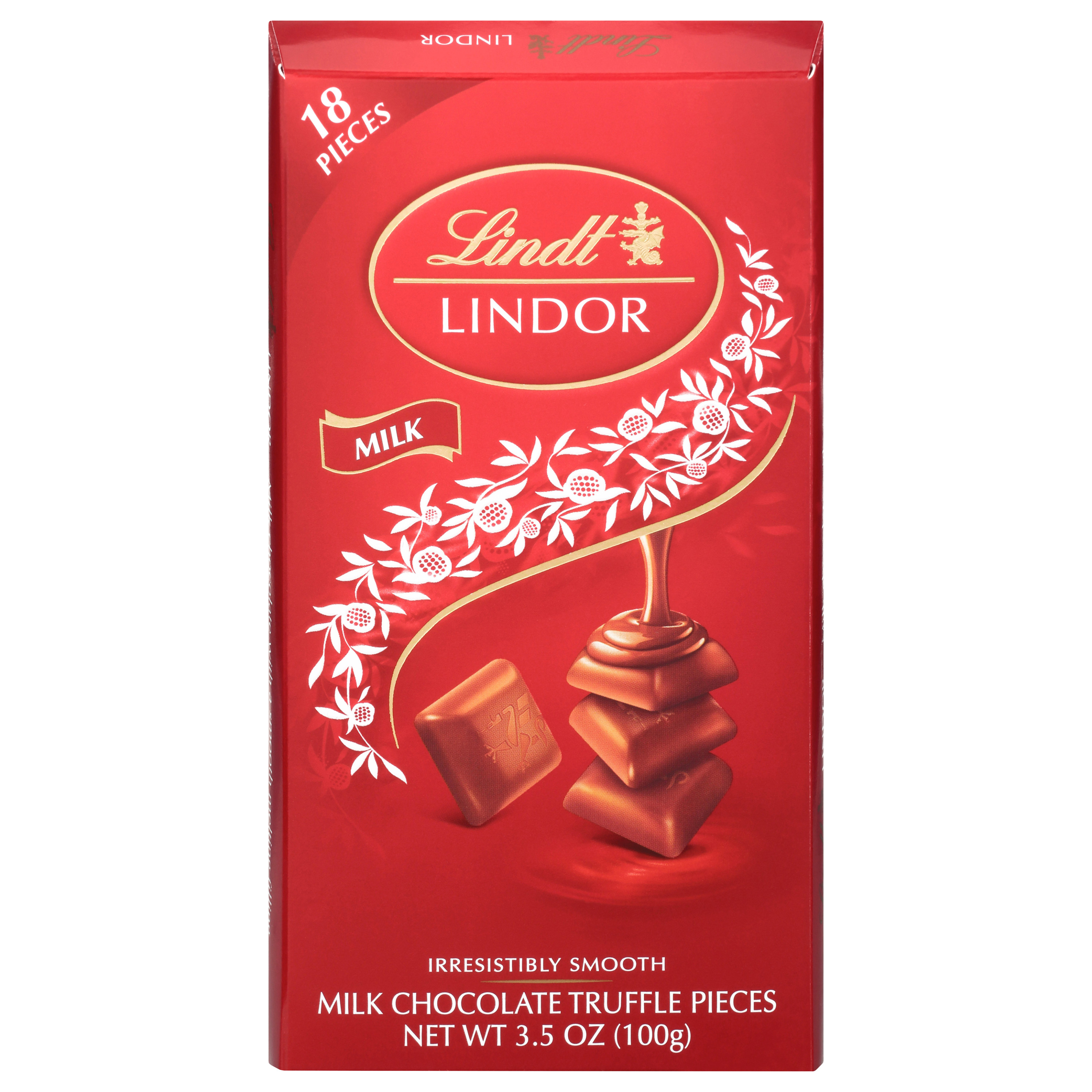 Lindt LINDOR Irresistibly Smooth Milk Chocolate Truffle Candy Bar Lindt LINDOR Irresistibly Smooth Milk Chocolate Truffle Candy Bar