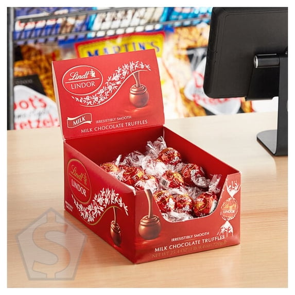 Lindt Lindor Milk Chocolate Truffles - 720/Case