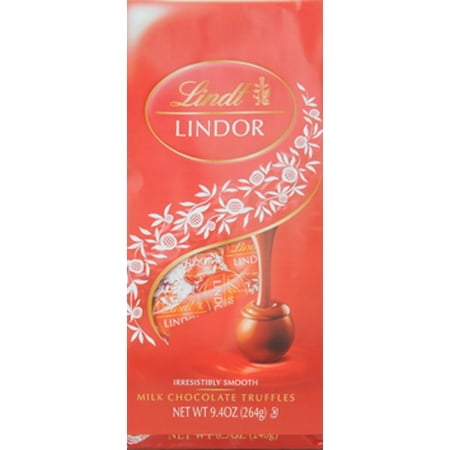 Lindt Lindor Milk Chocolate Truffles, 8.5 Oz.