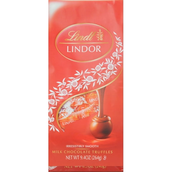 Lindt Lindor Milk Chocolate Truffles, 8.5 Oz.