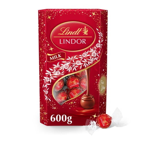 R　LINDOR ASSORTED 600g Lindt-Lindor-Milk-Chocolate-