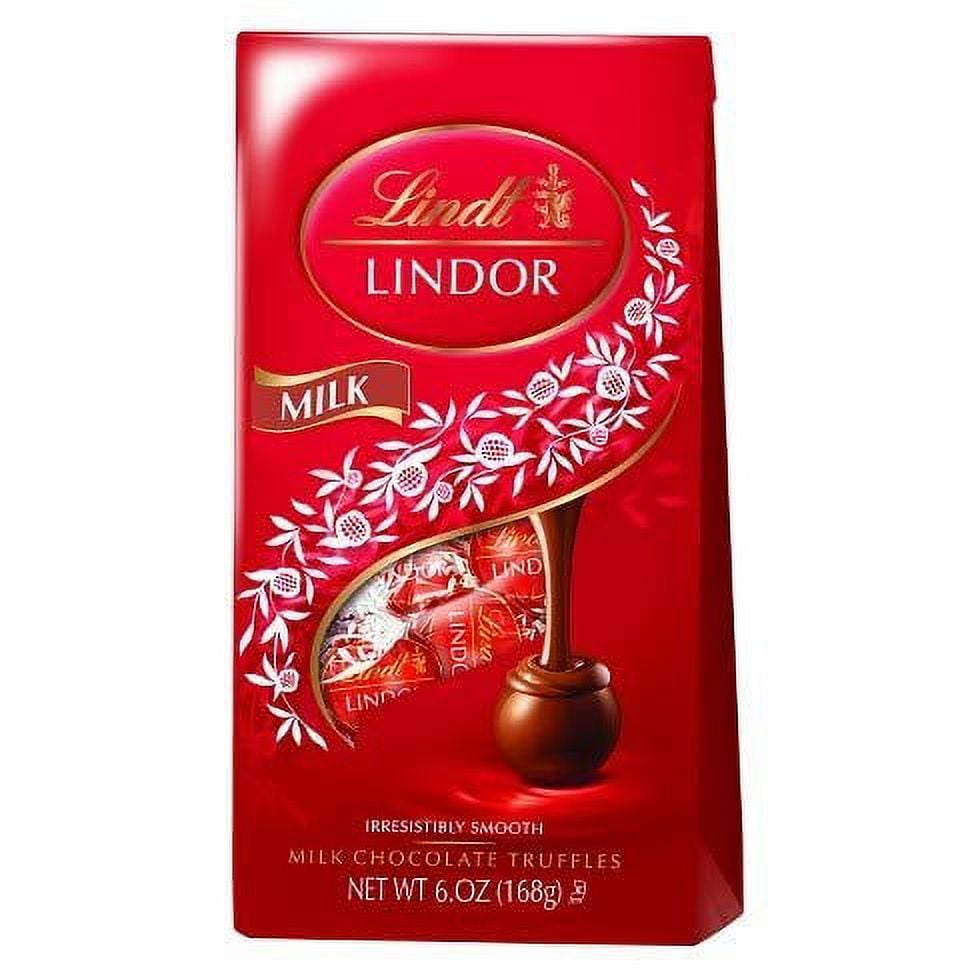 New Holiday Edition Lindt Lindor Milk Chocolate 6 Oz. Pack of 1