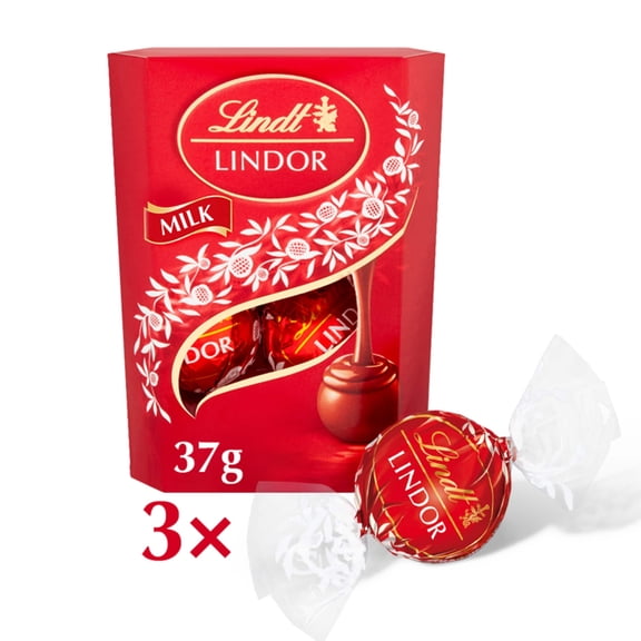 Lindt Lindor Milk Truffles 37G, Imported from Britain