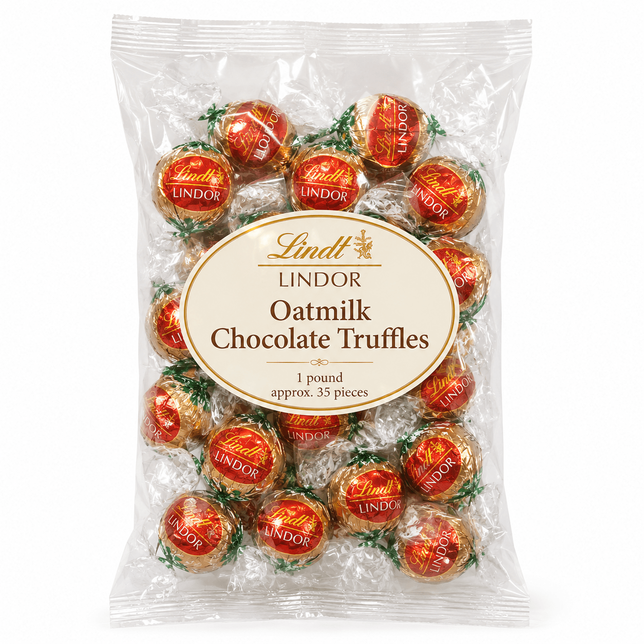 Lindt Lindor Oatmilk Truffles Non-Dairy - 1 lb