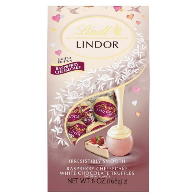 Lindt Lindor Valentine's Truffles - Limited Edition Raspberry