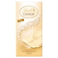 thumbnail image 1 of Lindt Lindor White Chocolate Bar 100g, British Import (Pack of 3), 1 of 4
