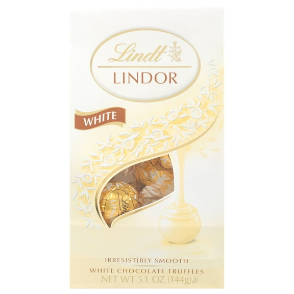 Lindt Lindor White Chocolate Truffles - 5.1 oz (Packaging May Vary)