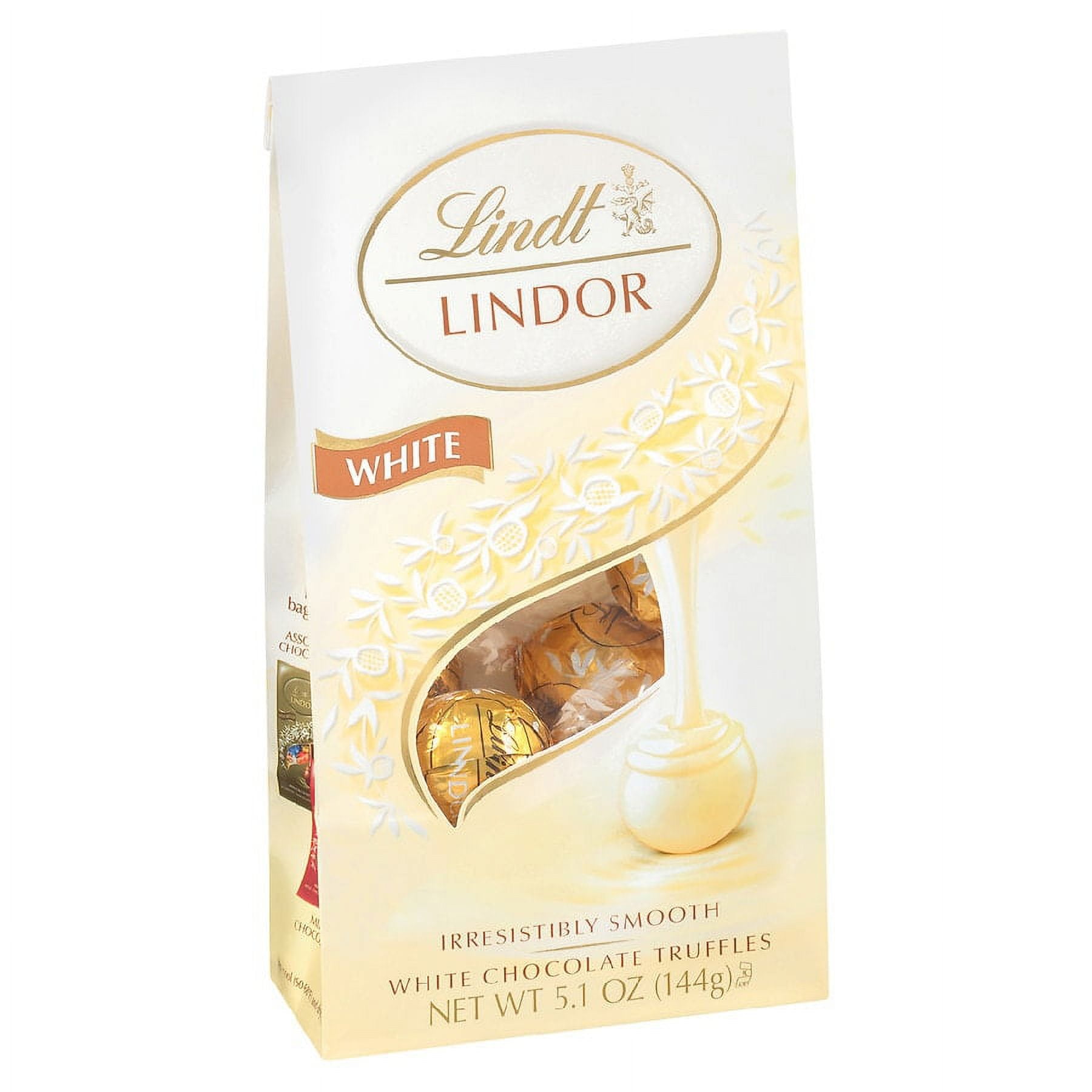 Lindt LINDOR Almond Butter Milk Chocolate Candy Truffles, Milk Chocolate  With Almond Butter, 5.1 oz. Bag