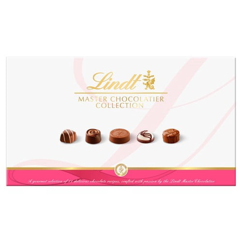 Lindt Master Chocolatier Collection Large Chocolate Box 320g, British Import (Pack of 3)