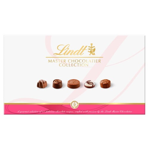 Lindt Master Chocolatier Collection Large Chocolate Box 320g, British Import (Pack of 3)