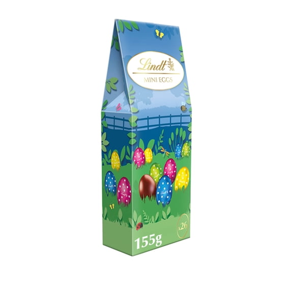 Lindt Mini Easter Eggs Milk Chocolate 155g, Imported from Britain