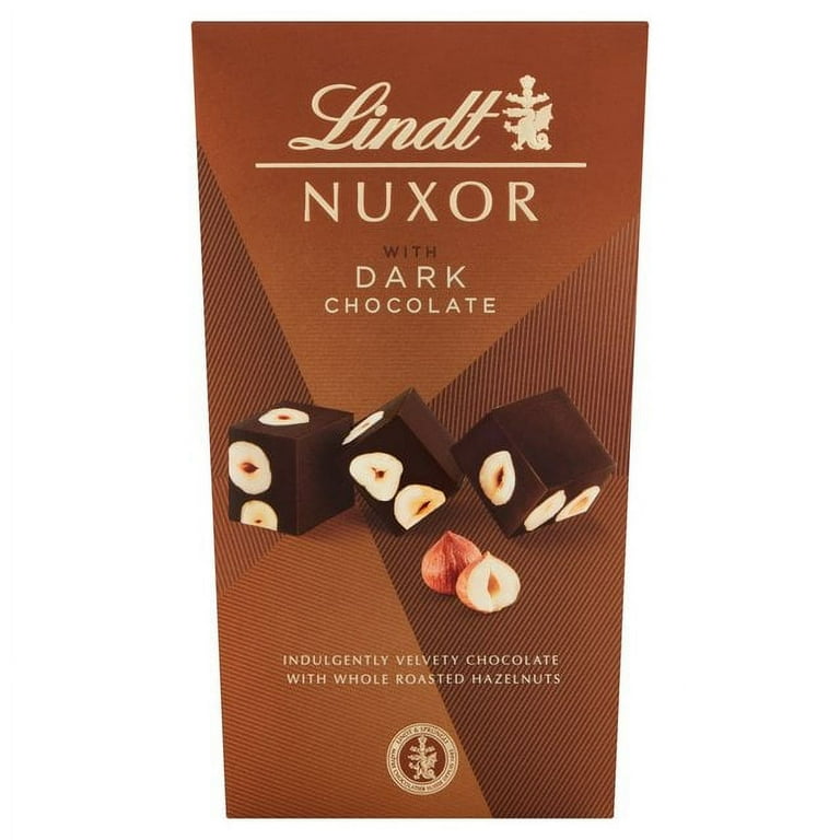 Lindt NUXOR Dark Gianduja Chocolate with Hazelnuts 165g - Walmart.com