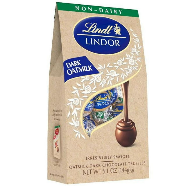 Lindt Oatmilk Dark Chocolate Truffles, 5.1oz