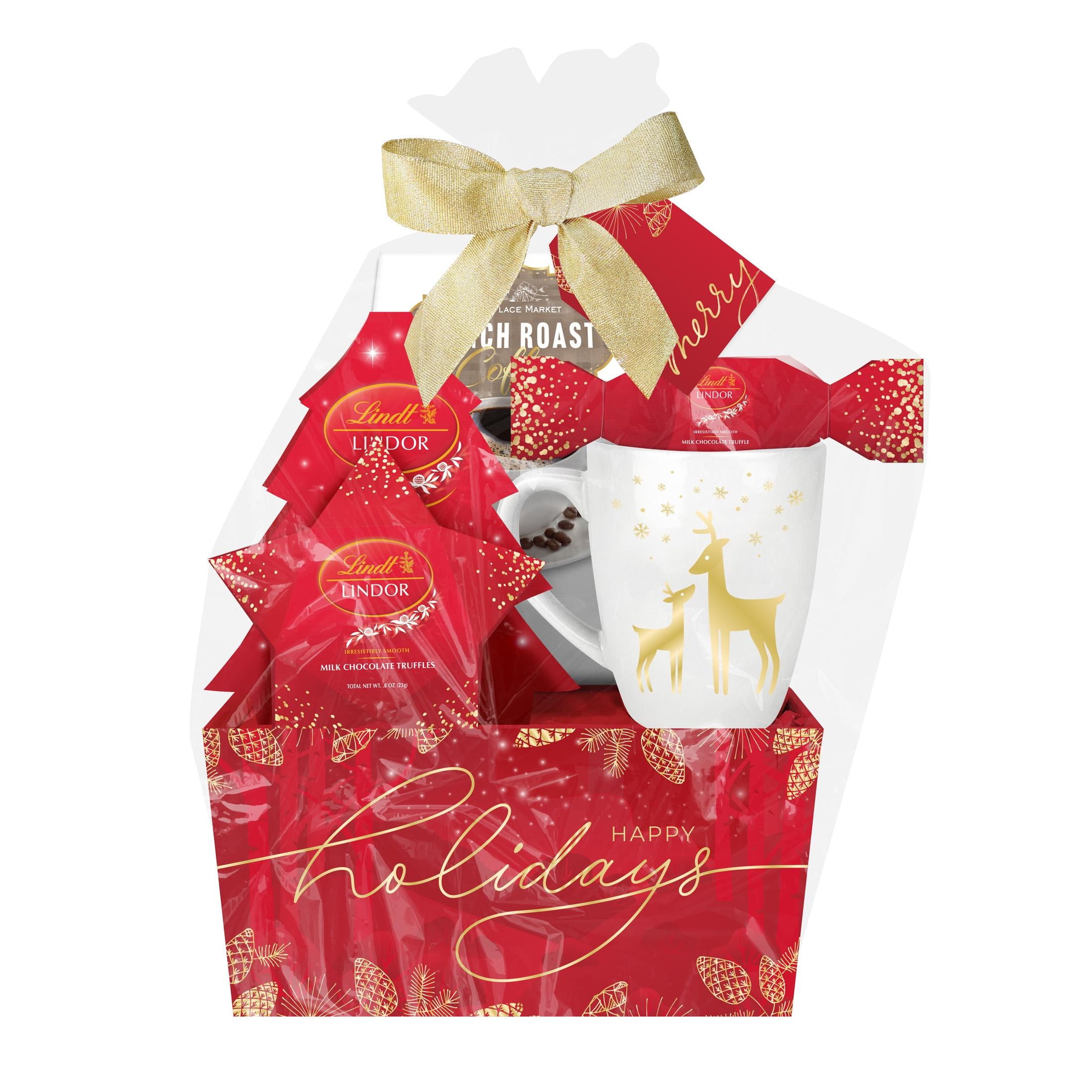 Lindt Red Gift Basket