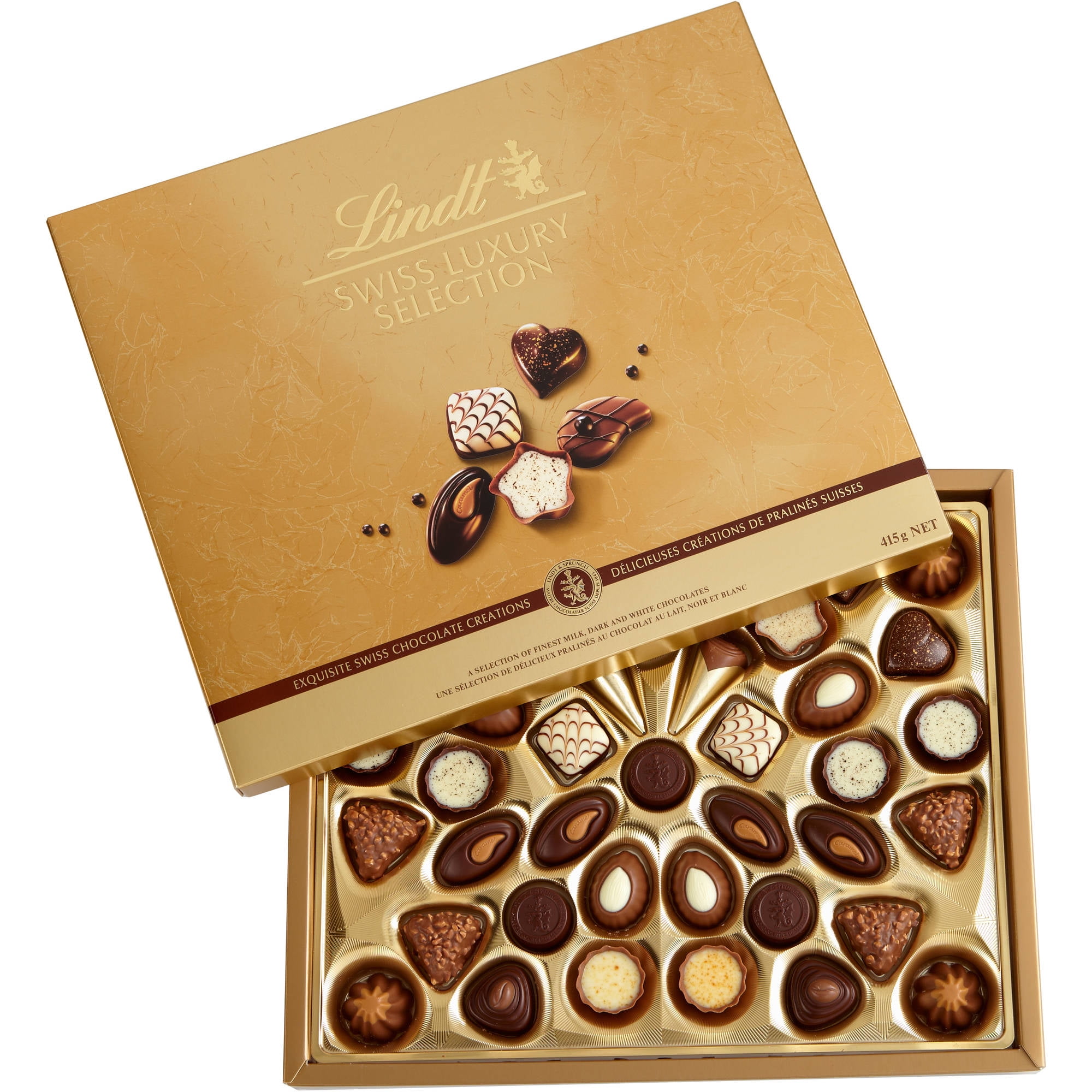 Lindt Swiss Luxury Selection Chocolate, 14.6 oz - Walmart.com