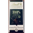 thumbnail image 1 of Lindt Unsweetened Dark Chocolate 100% Cocoa EXCELLENCE Bar 1.7 oz 1 Bar, 1 of 2