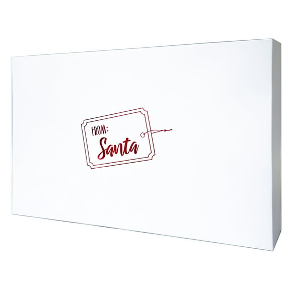 Lindy Bowman Pack of 6 White Assorted Christmas Holiday Gift Boxes