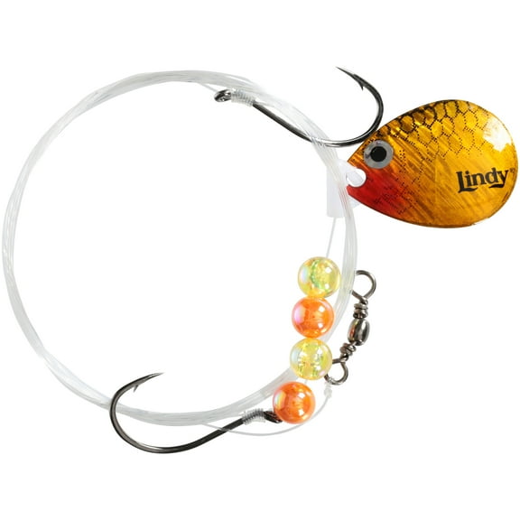 Lindy Crawler Harness Colorado Blade Golden Shiner 72"