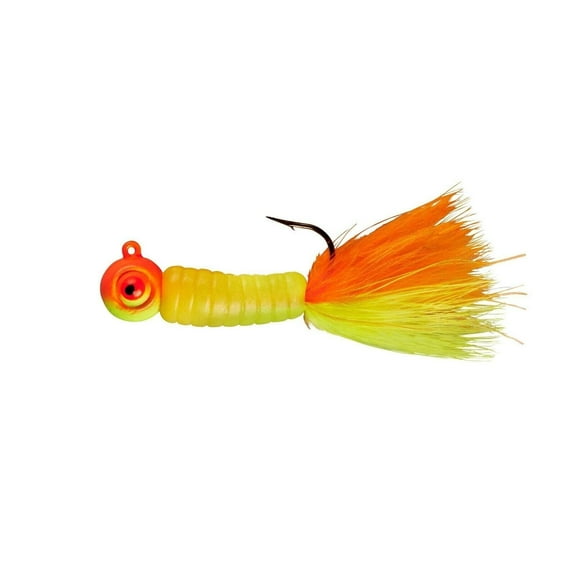 Lindy Fuzz-E-Grub Jig 2'' 1/4oz Citrus Chub