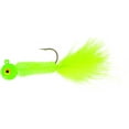 thumbnail image 1 of Lindy Fuzz-E-Grub Jig 2'' 1/8oz Chartreuse Shad, 1 of 3