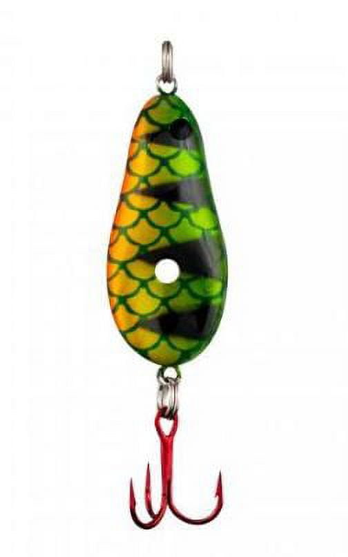 Lindy LPTKM05 Ice Perch Talker Tullibee 1 4/9 In – Esca Artificiale Per Pesca, Con Perle E Dischi In Ottone