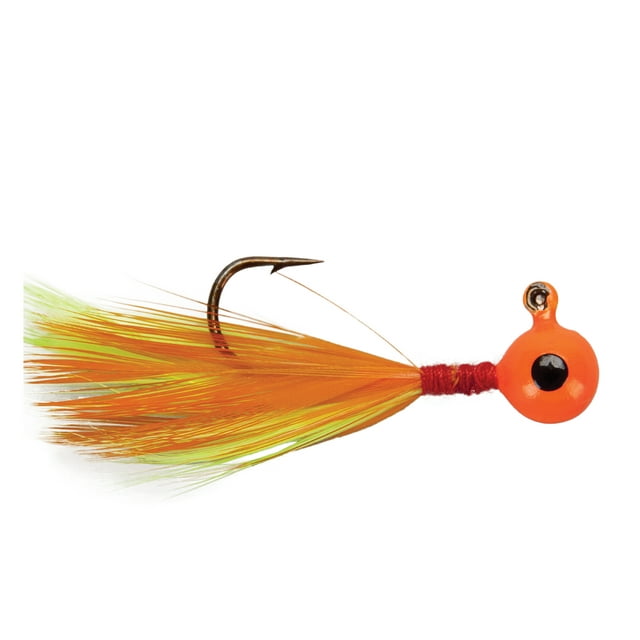 Lindy Little Nipper Jig Chartreuse Orange 1/64 oz.