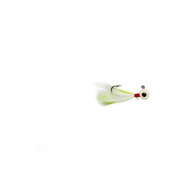 Lindy Little Nipper Jig Fishing Lure Jig Chartreuse Glow 1/64 oz