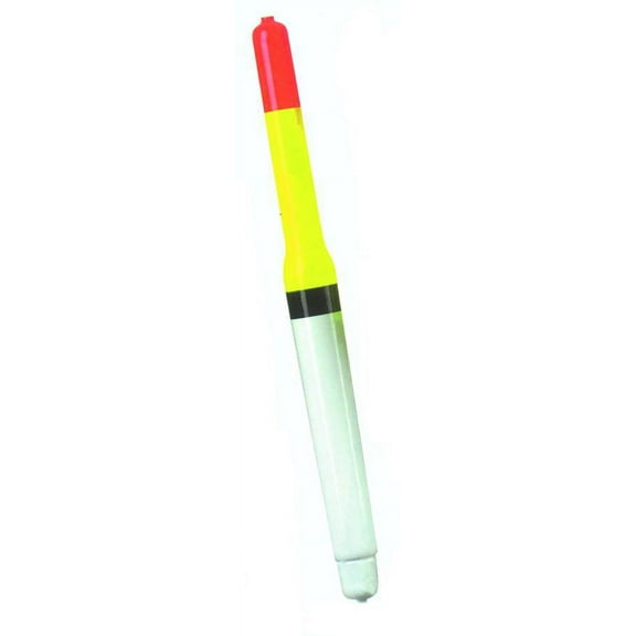 Lindy Pole Float Weighted 12'' Fl Orange/Yellow/White