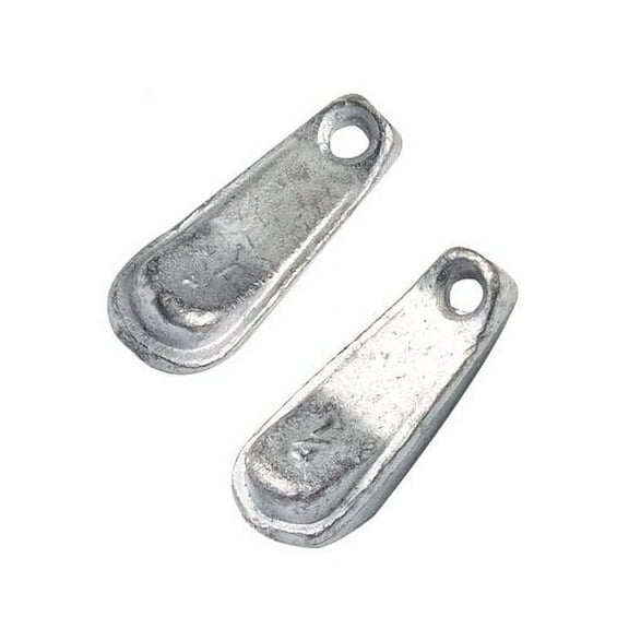 Lindy Walking Sinker Fishing Lure Terminal Silver 3/8 oz.