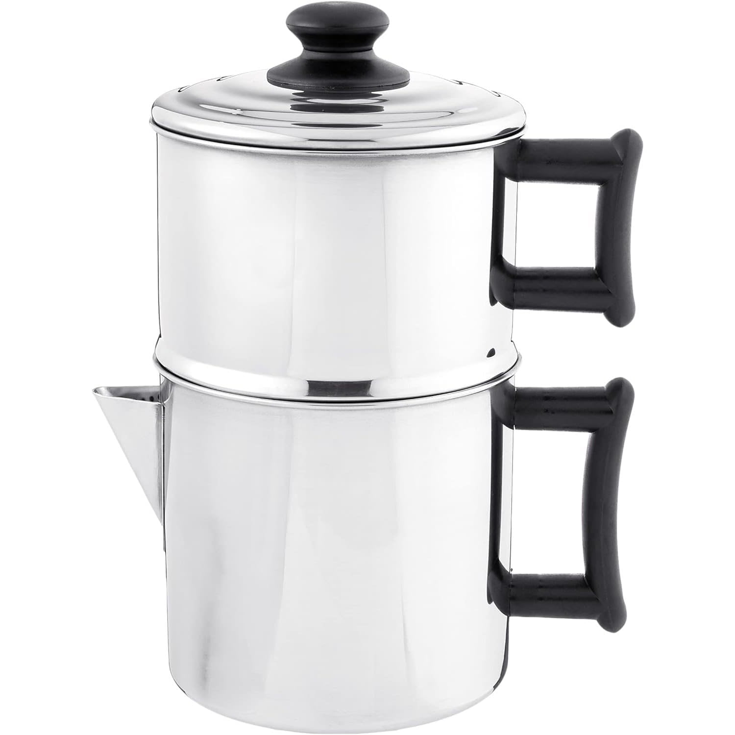 Lindy's Quiet Brew 10-Cup Stainless Steel Drip Coffee Maker - 49W