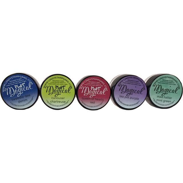 Lindy s Stamp Gang Magicals .25oz 5 Per Pkg Mad Hatter
