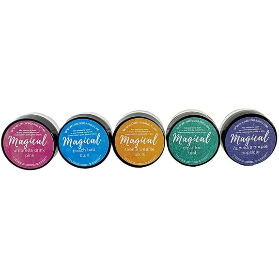 Lindy's Stamp Gang Magicals .25oz 5/Pkg-Summer Break