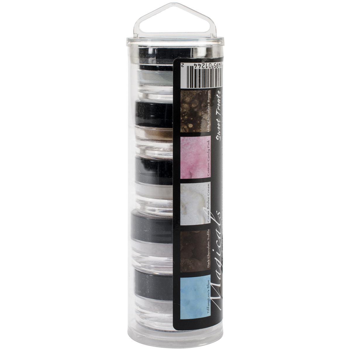 Lindy's Stamp Gang Magicals Set De 5 Tarros De Polvo – Perlas De Nantucket Para Manualidades Y Mixed Media