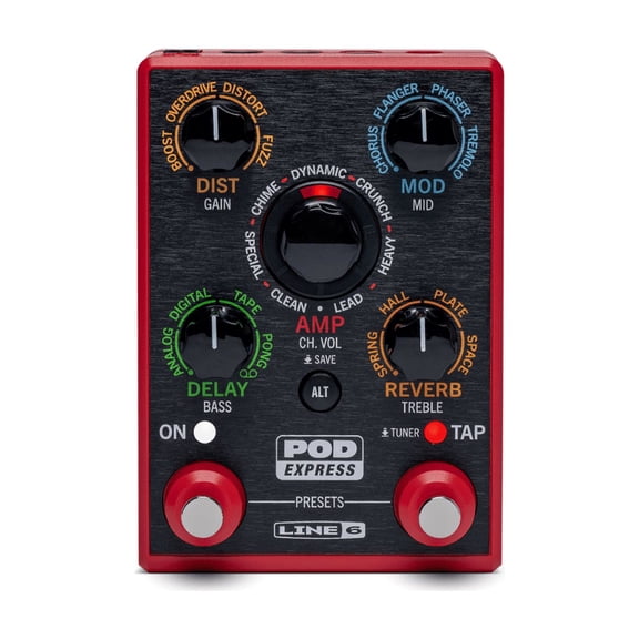 Line 6 POD Express Guitar Multi-Effect Pedal