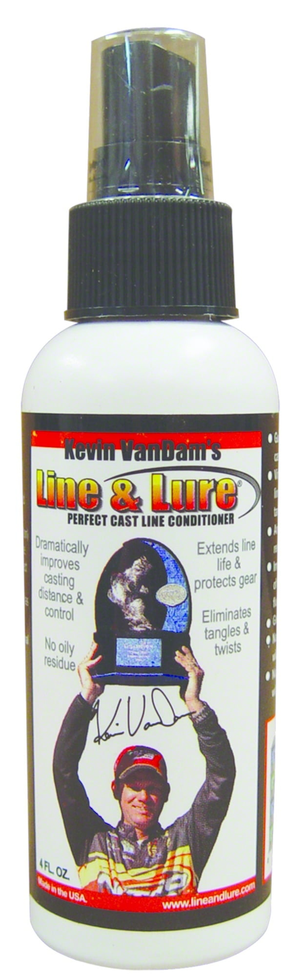 Kevin Van Dam's Line & Lure Perfect Cast Fishing Line Conditioner 1 Gallon  Refill | Freshwater or Saltwater